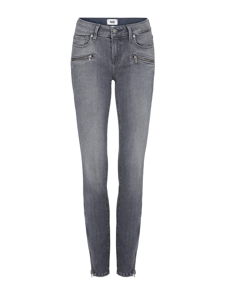 Denim Review: Paige Jane Ultra Zip Skinny Jeans in White : DenimBlog