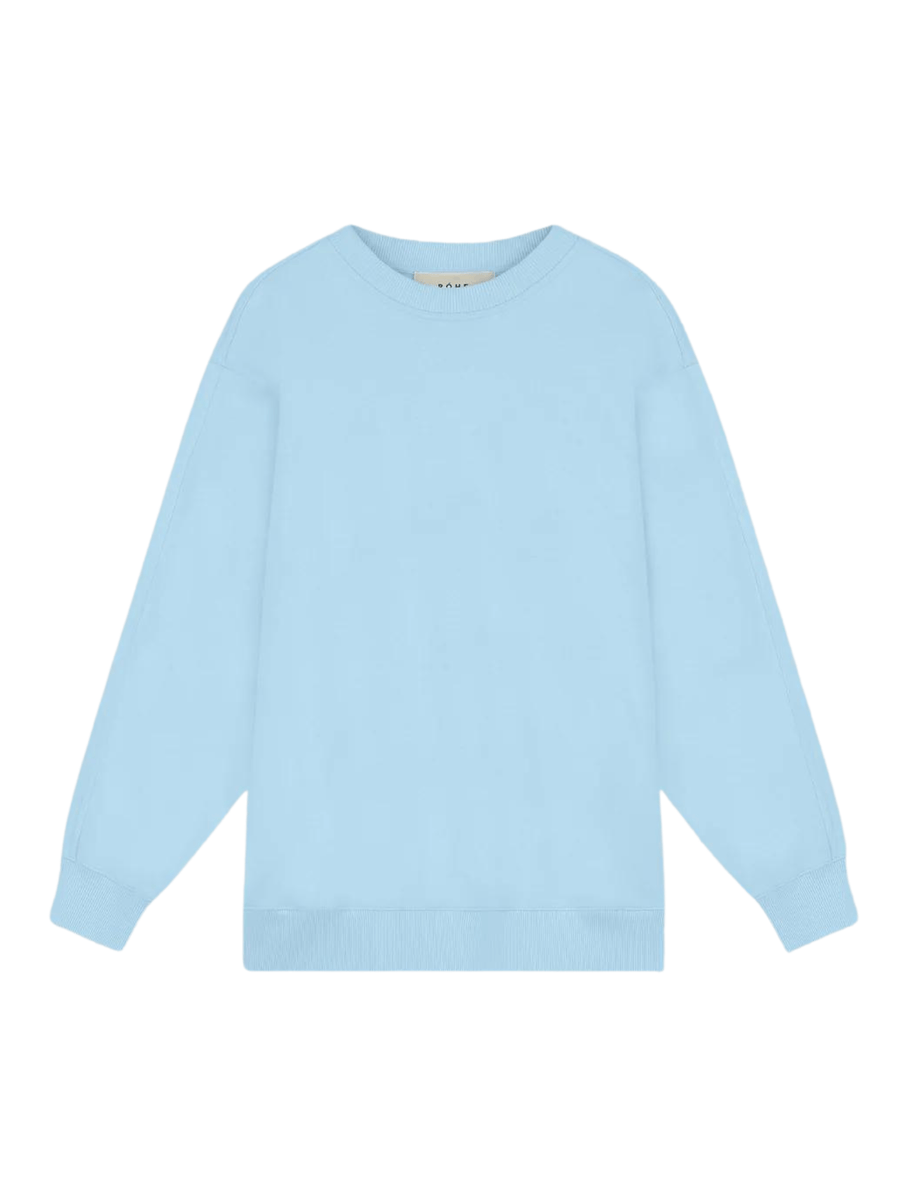 憧れ Carorie OVER SIZE SWEAT SHIRT SKYBLUE - globalrjservicos.com.br