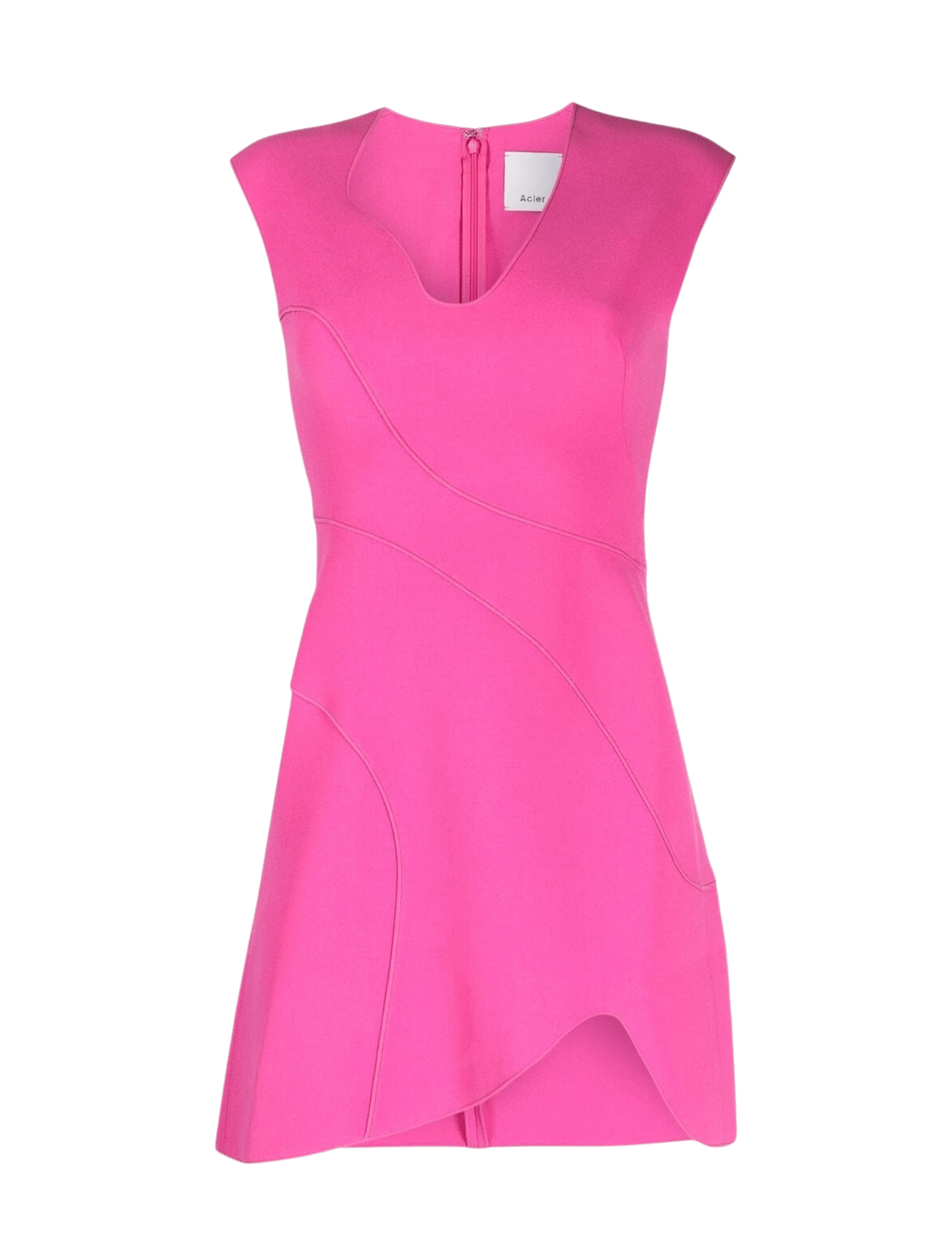 Acler Bayford Mini Dress in Magenta Pink – Order Of Style