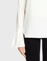 Voluminous Cuff Blouse