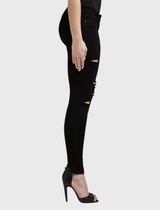 Shop At Order Of Style Paige Margot Super High Rise Ultra Skinny Jean Arlo Destructed