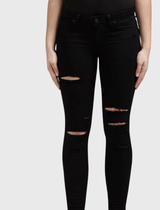 Shop At Order Of Style Paige Margot Super High Rise Ultra Skinny Jean Arlo Destructed