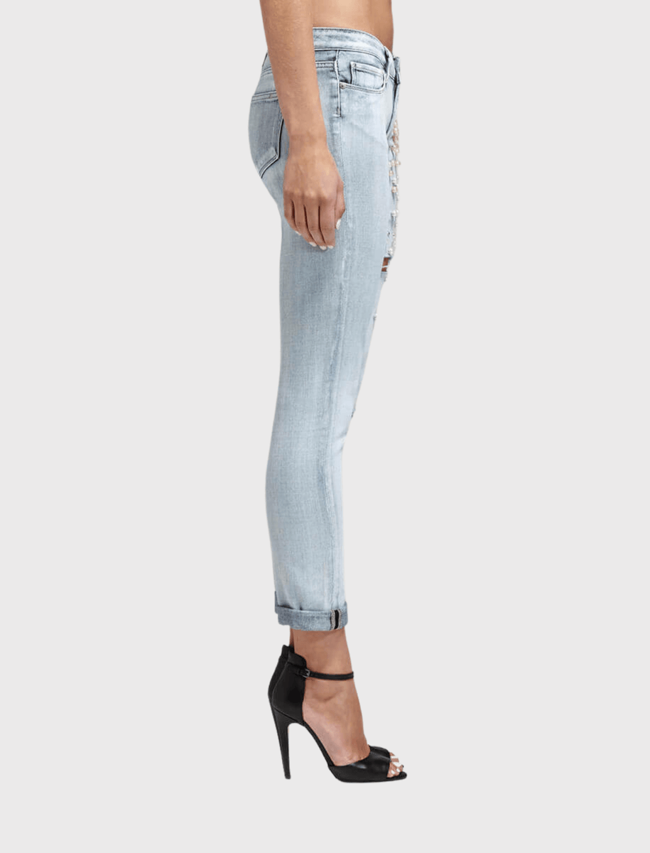 Paige Jimmy Jimmy Skinny Jean In Dolly Embellished Order Of Style