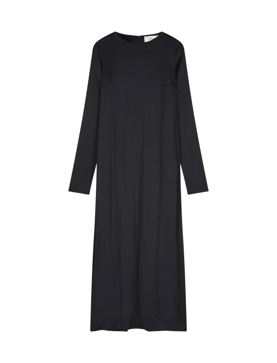 Róhe Surya Long Sleeved Maxi Dress in Black – Order Of Style